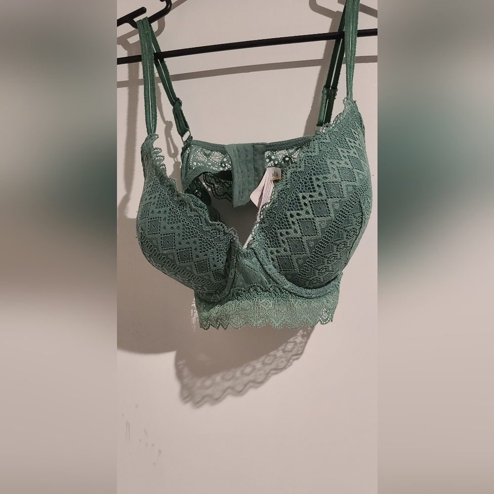 Auden green blue 34c bra